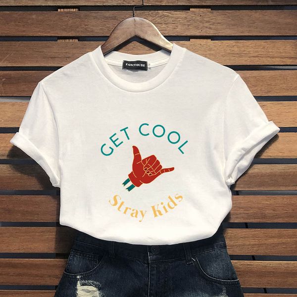 camiseta femenina stray kids get cool letter printing women short sleeve o-neck tshirts female harajuku, White
camiseta femenina stray kids get cool letter printing women short sleeve o-neck tshirts female harajuku, White