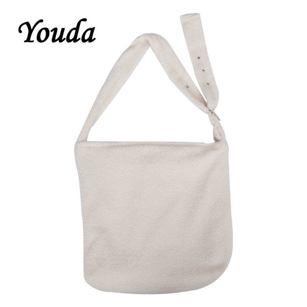 youda winter plush material ladies messenger bag solid color simple college style shopping tote literary large capacity handbag
youda winter plush material ladies messenger bag solid color simple college style shopping tote literary large capacity handbag