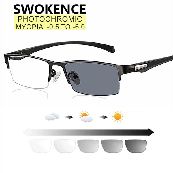 swokence optics myopia sunglasses pchromic glasses sph -0.5 to -6.0 men women shortsighted chameleon lenses spectacles f014, White;black
swokence optics myopia sunglasses pchromic glasses sph -0.5 to -6.0 men women shortsighted chameleon lenses spectacles f014, White;black