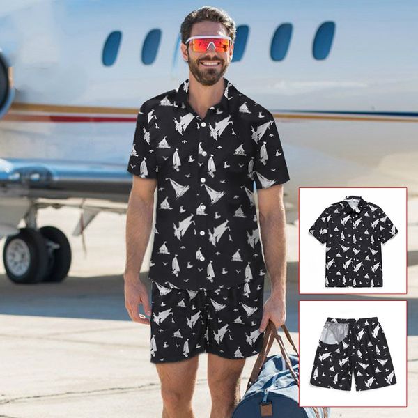 2020 new hawaiian short sleeve print loose beachwear men short harem cargo overalls summer casual outdoor beach men's sets, Gray
2020 new hawaiian short sleeve print loose beachwear men short harem cargo overalls summer casual outdoor beach men's sets, Gray