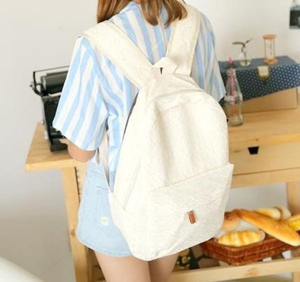 2020 new women's backpack korean version simple ladies backpack casual ladies