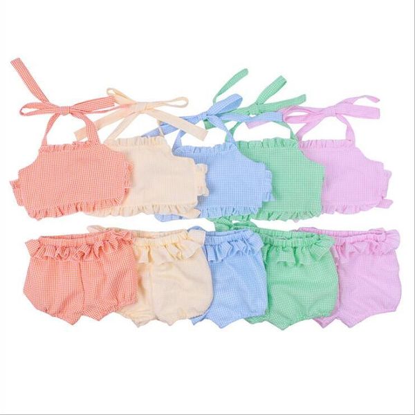 baby girl clothes plaid summer clothing sets kids crop shorts suits ruffle lace-up condole pants fashion bubble swimsuits c7419, White
baby girl clothes plaid summer clothing sets kids crop shorts suits ruffle lace-up condole pants fashion bubble swimsuits c7419, White