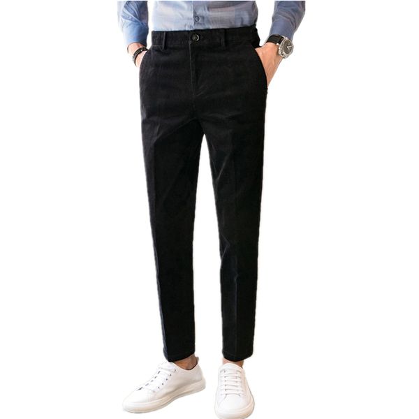 28 - 36 corduroy fabric men pant business casual men dress pants pure color trousers mens slim fit, White;black
28 - 36 corduroy fabric men pant business casual men dress pants pure color trousers mens slim fit, White;black