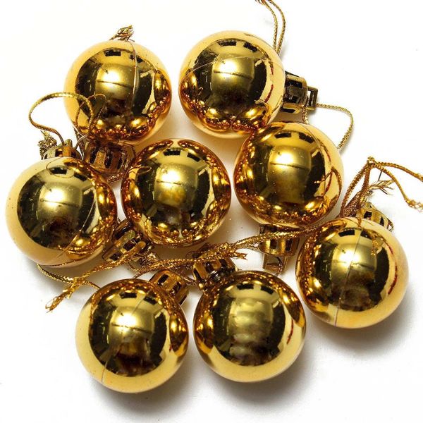 24pcs christmas tree decor ball bauble hanging xmas party ornament decor home gold
24pcs christmas tree decor ball bauble hanging xmas party ornament decor home gold