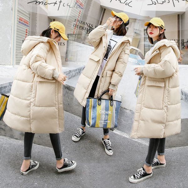 pocket women cotton parks feminine coat clothing warm jacket winter parkas long outerwear fashion sobretudo feminino, Black
pocket women cotton parks feminine coat clothing warm jacket winter parkas long outerwear fashion sobretudo feminino, Black