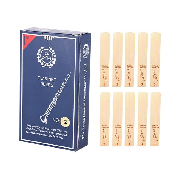 normal level g clarinet reeds strength 2.0 for beginners, 10pcs in one pack, and 3 kinds of strength(2.0/ 2.5/ 3) for option
normal level g clarinet reeds strength 2.0 for beginners, 10pcs in one pack, and 3 kinds of strength(2.0/ 2.5/ 3) for option