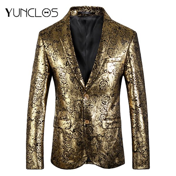 yunclos luxury bronzing men's suit blazer slim fit party suit jackets spring autumn casual party performence men blazer jackets, White;black
yunclos luxury bronzing men's suit blazer slim fit party suit jackets spring autumn casual party performence men blazer jackets, White;black
