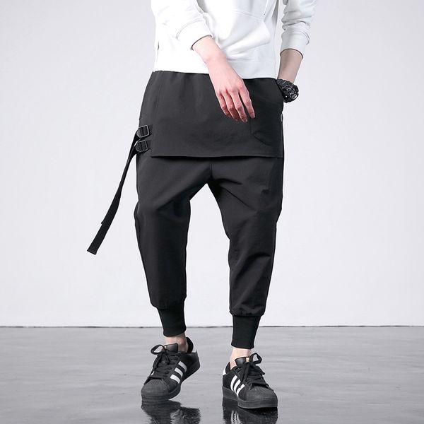 2020 spring and summer new trousers men's fashion street sports harlan slim nine points loose stretch casual pants men, Black
2020 spring and summer new trousers men's fashion street sports harlan slim nine points loose stretch casual pants men, Black