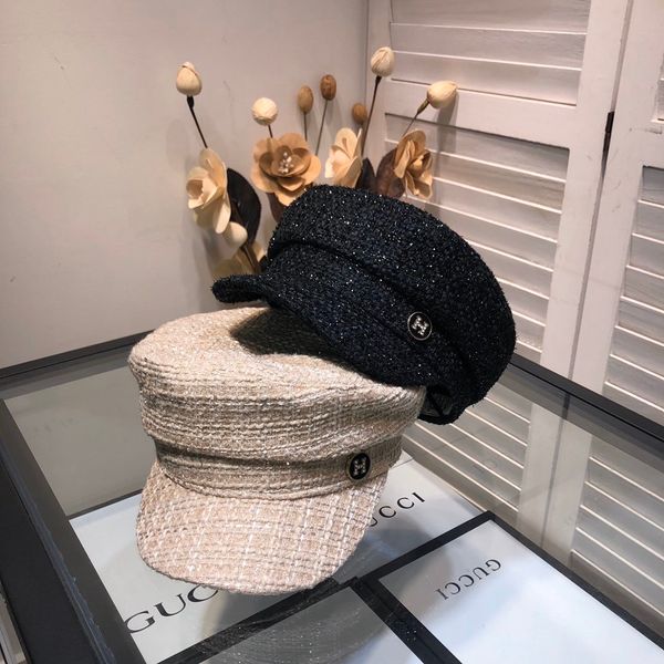 2019 winter luxury designers womens berets casquette beanie hats bonnet de cappelli firmati caps h01, Blue;gray
2019 winter luxury designers womens berets casquette beanie hats bonnet de cappelli firmati caps h01, Blue;gray