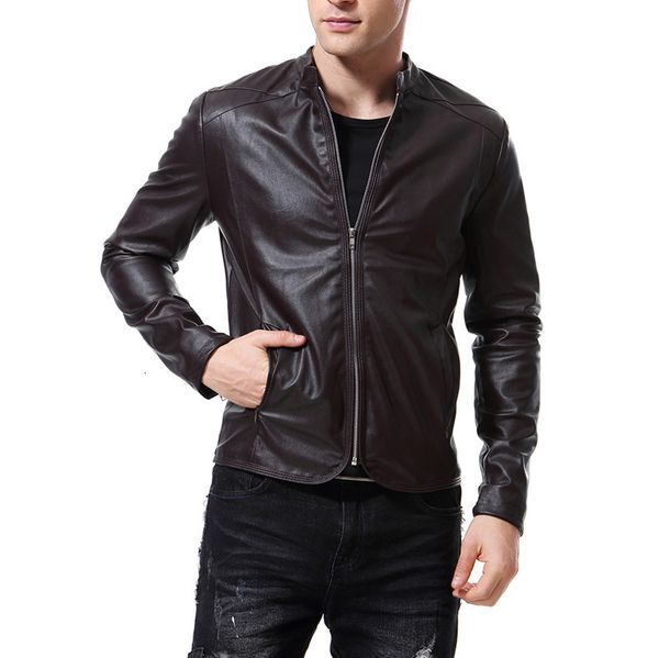 2019 season will code man stand lead leather clothing high archives bar rope leather clothing loose coat d136, Black
2019 season will code man stand lead leather clothing high archives bar rope leather clothing loose coat d136, Black