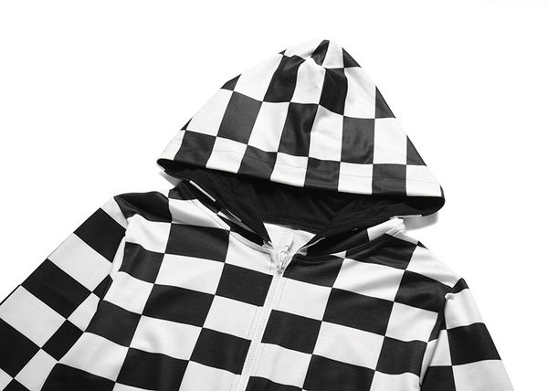 autumn men's onesie christmas europe and america large size digital printing black and white lattices hooded onesies, Black;red
autumn men's onesie christmas europe and america large size digital printing black and white lattices hooded onesies, Black;red