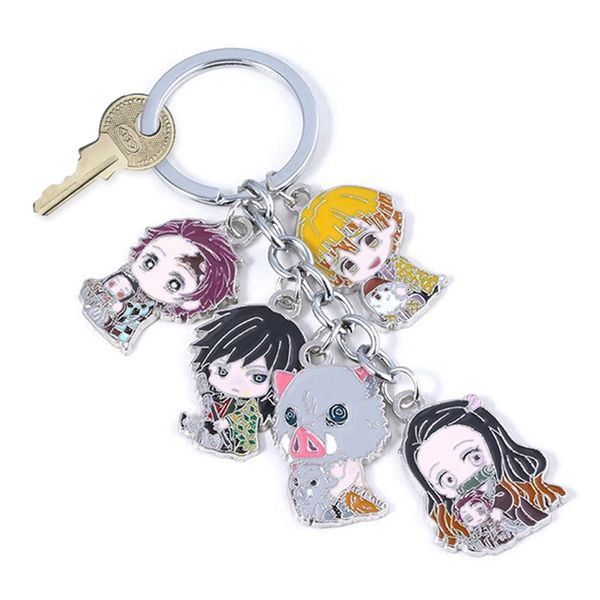cute cartoon bag key chains ghost blade pendants anime demon slayer kimetsu no yaiba keychain cosplay jewelry gift, Silver
cute cartoon bag key chains ghost blade pendants anime demon slayer kimetsu no yaiba keychain cosplay jewelry gift, Silver