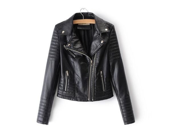 2019 new fashion ladies soft motorcycle pu leather jacket ladies autumn biker streetwear long sleeve coat black and pink
2019 new fashion ladies soft motorcycle pu leather jacket ladies autumn biker streetwear long sleeve coat black and pink
