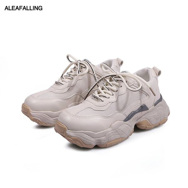 aleafalling women flats outdoor breathable sneakers mesh mature leather lady shoes solid outdoor girl's shoes thicken bottom, Black
aleafalling women flats outdoor breathable sneakers mesh mature leather lady shoes solid outdoor girl's shoes thicken bottom, Black