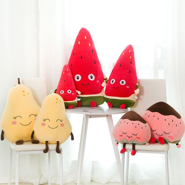 cute cartoon watermelon strawberry pear plush toys kawaii fruit stuffed doll soft baby cushion pillow for children girls gifts
cute cartoon watermelon strawberry pear plush toys kawaii fruit stuffed doll soft baby cushion pillow for children girls gifts