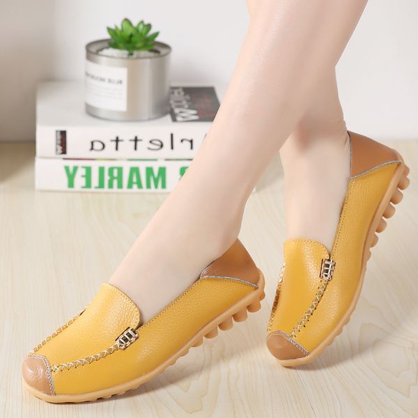 women loafers 2020 genuine leather woman shoes flats moccasins slip-on women flats shoes ladies patches stitching ballerina, Black
women loafers 2020 genuine leather woman shoes flats moccasins slip-on women flats shoes ladies patches stitching ballerina, Black