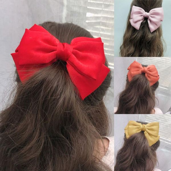 fashion solid color bow-knot headclip womens hair accessories girls hairpin gift#p5, Slivery;white
fashion solid color bow-knot headclip womens hair accessories girls hairpin gift#p5, Slivery;white