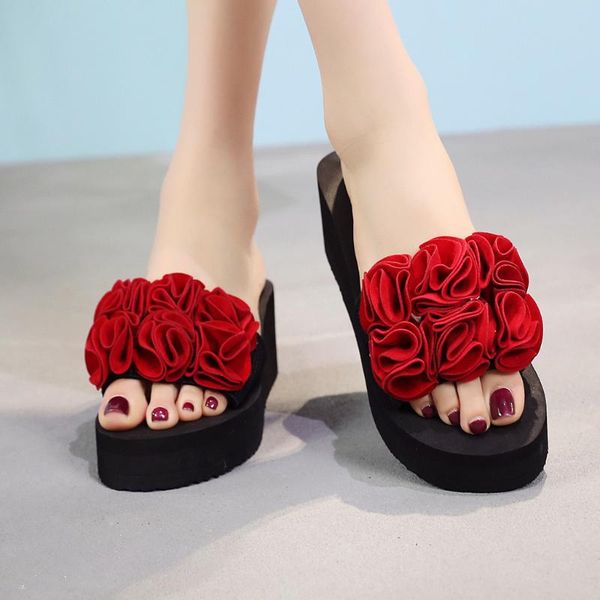 women slippers summer floral platfrom slides slippers woman casual shoes 2020 fashion red black female beach
women slippers summer floral platfrom slides slippers woman casual shoes 2020 fashion red black female beach