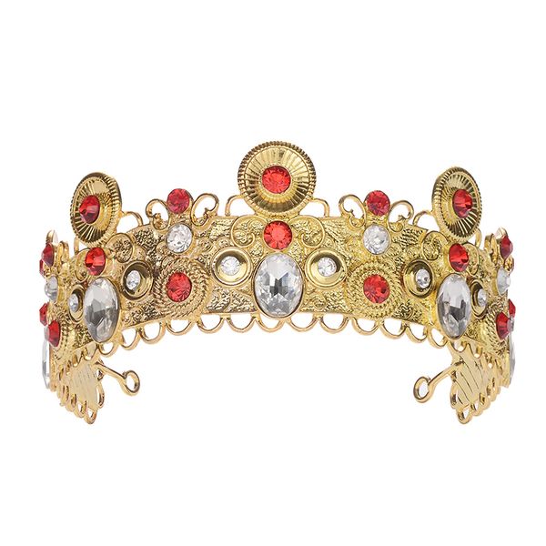 eseres gold rhinestone tiara hair jewelry hair accessories for wedding & party & birthday, Golden;white
eseres gold rhinestone tiara hair jewelry hair accessories for wedding & party & birthday, Golden;white