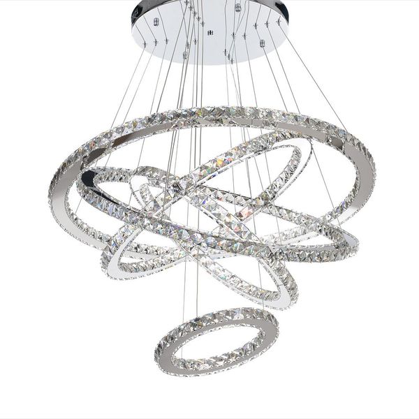 meerosee modern led chandelier light fixture led crystal rings hanging lamp 5 circle led lighting stair lustres lights fitting
meerosee modern led chandelier light fixture led crystal rings hanging lamp 5 circle led lighting stair lustres lights fitting
