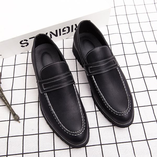 cimim brand men designer business dress shoes large size comfortable casual men's leather shoes italy fashion office loafers, Black
cimim brand men designer business dress shoes large size comfortable casual men's leather shoes italy fashion office loafers, Black