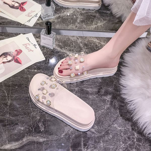 shoes womens slippers outdoor summer woman slides platform on a wedge fashion rubber flip flops heeled mules med beach, Black
shoes womens slippers outdoor summer woman slides platform on a wedge fashion rubber flip flops heeled mules med beach, Black