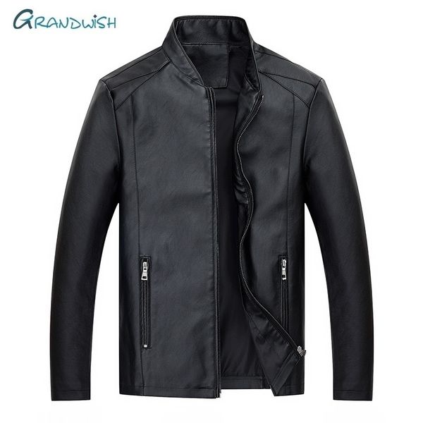 grandwish мужские кожаные куртки мужские stand collar coat мужской мотоцикла кожаная куртка повседневный марка одежды плюс размер m-4xl, da8, Black
grandwish мужские кожаные куртки мужские stand collar coat мужской мотоцикла кожаная куртка повседневный марка одежды плюс размер m-4xl, da8, Black