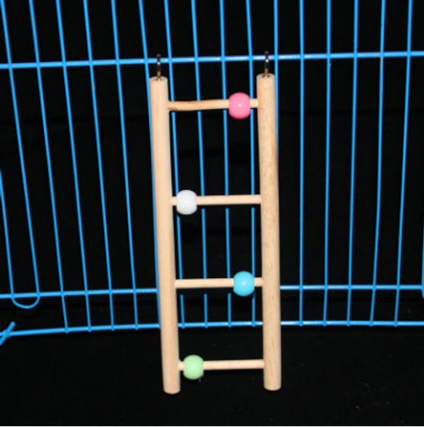 the wooden ladder stand bar beads climb the ladder tiger skin peony small the sun parrot bird appliance parrot toys wood stairs
the wooden ladder stand bar beads climb the ladder tiger skin peony small the sun parrot bird appliance parrot toys wood stairs