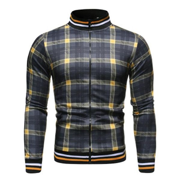 autumn and winter 2020 new men's 3d digital print jacket coat casual warm windproof cardigan stand collar jacket plaid coat, Black;brown
autumn and winter 2020 new men's 3d digital print jacket coat casual warm windproof cardigan stand collar jacket plaid coat, Black;brown