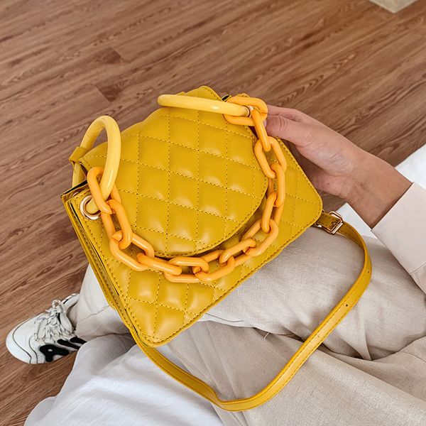 bandoleras de cuero mujer 2020 ladies bags handbag with chain classic small flap bag women laxury summer plaid tote bag
bandoleras de cuero mujer 2020 ladies bags handbag with chain classic small flap bag women laxury summer plaid tote bag