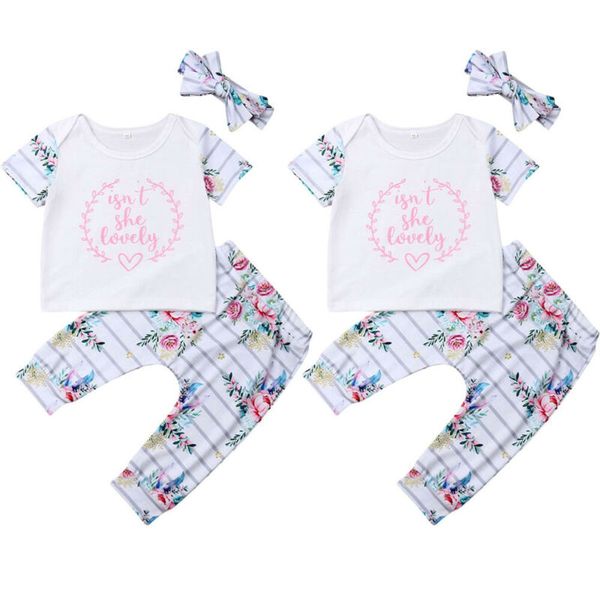 newborn infant baby girl short sleeve t-shirt clothes+pants + headband outfit, Pink;blue
newborn infant baby girl short sleeve t-shirt clothes+pants + headband outfit, Pink;blue