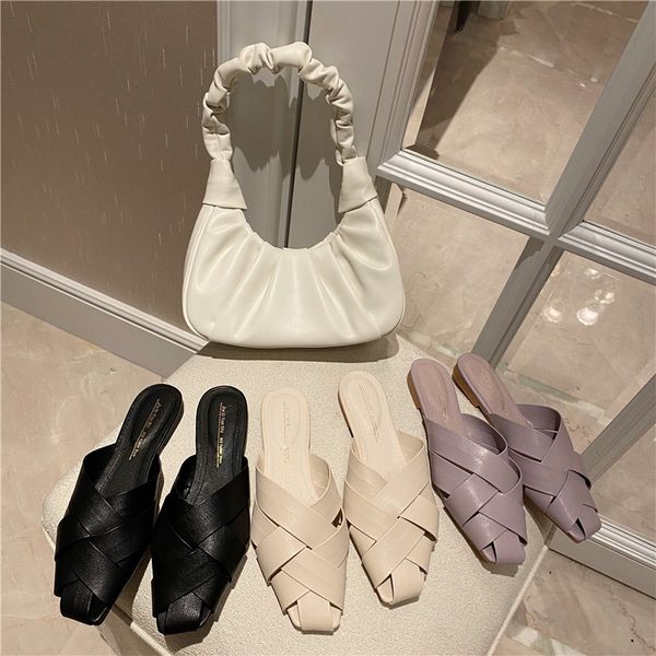 loafers shoes woman 2020 female mule slippers flat cover toe slipers women candy colors luxury slides mules new designer pu, Black
loafers shoes woman 2020 female mule slippers flat cover toe slipers women candy colors luxury slides mules new designer pu, Black