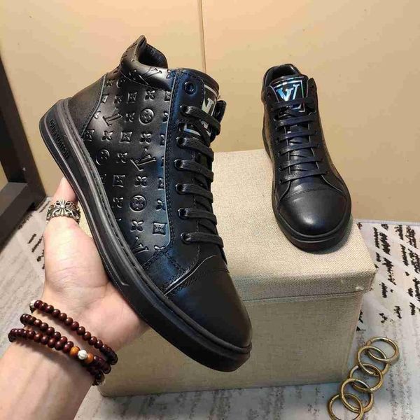 2020 fashion black white for mens shoes high help comfortable flat sneakers, Black;red
2020 fashion black white for mens shoes high help comfortable flat sneakers, Black;red