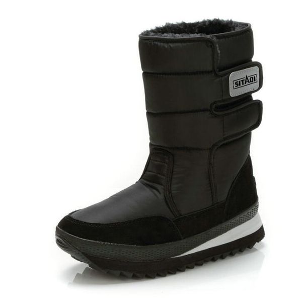 men boots black mid-calf winter snow boots waterproof non-slip warm winter shoes plus size 36 - 47
men boots black mid-calf winter snow boots waterproof non-slip warm winter shoes plus size 36 - 47