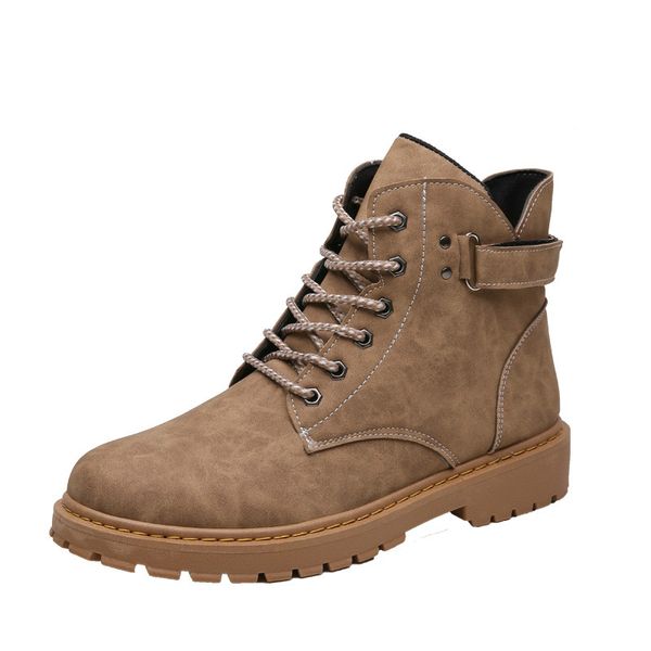 boots men new autumn british wind thick with short boots motorcycle menlocomotive trendy shoes, Black
boots men new autumn british wind thick with short boots motorcycle menlocomotive trendy shoes, Black