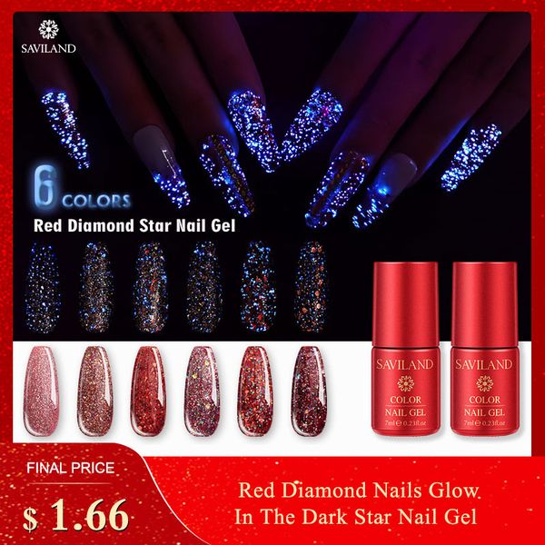 saviland red diamond glow в dark гель лак для ногтей с блестками star glow gem гвозди uv led nail art маникюр led для ногтей дизайн, Red;pink
saviland red diamond glow в dark гель лак для ногтей с блестками star glow gem гвозди uv led nail art маникюр led для ногтей дизайн, Red;pink