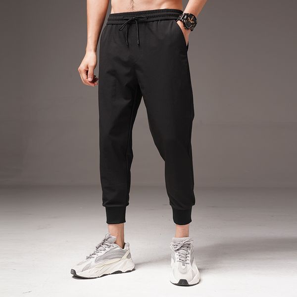 men's pants casual sweatpants loose elastic waist trousers joggers men solid color fitness sports 4xl streetwear, Black
men's pants casual sweatpants loose elastic waist trousers joggers men solid color fitness sports 4xl streetwear, Black