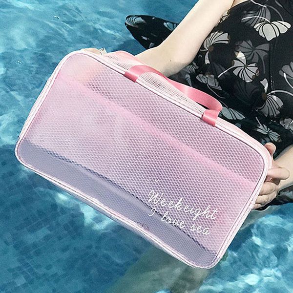 translucence women travel cosmetic bag waterproof pvc beauty case fashion beach bag small toilet professional makeup kit
translucence women travel cosmetic bag waterproof pvc beauty case fashion beach bag small toilet professional makeup kit