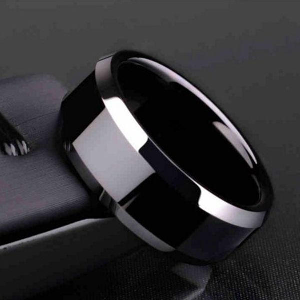 9pcs europe and america popular simple personality men's stainless steel rings 8mm for men's birthday party gift, Silver
9pcs europe and america popular simple personality men's stainless steel rings 8mm for men's birthday party gift, Silver
