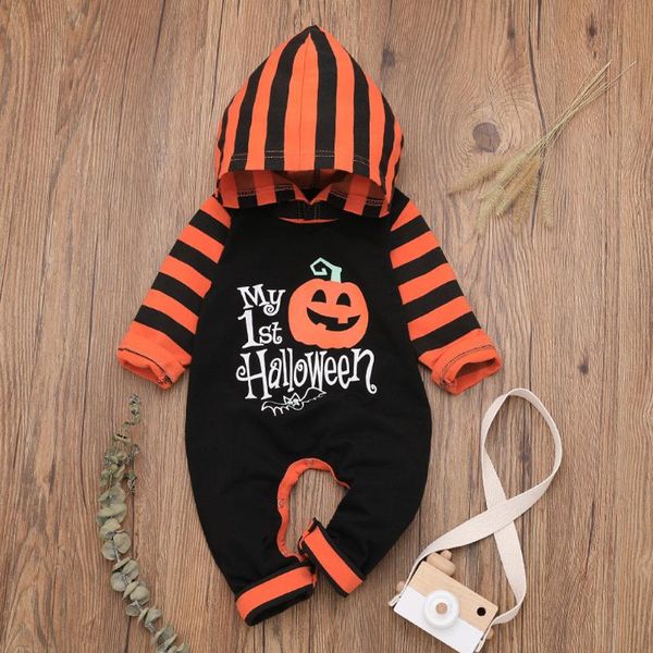 cute halloween costume newborn infant baby boy girl kids striped pumpkin romper jumpsuit cotton clothes outfit, Blue
cute halloween costume newborn infant baby boy girl kids striped pumpkin romper jumpsuit cotton clothes outfit, Blue