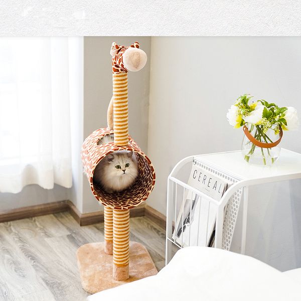 cat bed climbing mfg floss frame summer cat litter pet scratch board climbing cat rack with nest giraffe kitten toy pet supplies
cat bed climbing mfg floss frame summer cat litter pet scratch board climbing cat rack with nest giraffe kitten toy pet supplies