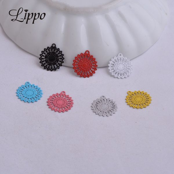 100pcs ac2572 colorful filigree round charm sun shape pendant diy filigrane pour fabrication bijoux 11mm*13mm, Bronze;silver
100pcs ac2572 colorful filigree round charm sun shape pendant diy filigrane pour fabrication bijoux 11mm*13mm, Bronze;silver