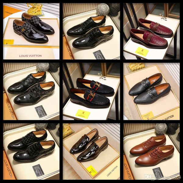 20fw luxury brands designers summer men's dress shoes size 38-45 black classic point toe oxfords for men fashion mens business party sh
20fw luxury brands designers summer men's dress shoes size 38-45 black classic point toe oxfords for men fashion mens business party sh