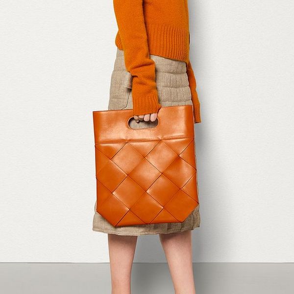 2019 autumn new women real leather handbag knitting cowhide bag for ladies solid color weave large capacity totes bag clutches
2019 autumn new women real leather handbag knitting cowhide bag for ladies solid color weave large capacity totes bag clutches
