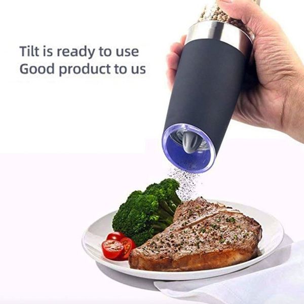 electric induction mill black pepper grinder kitchen household sesame pepper paste pepper grinding bottle
electric induction mill black pepper grinder kitchen household sesame pepper paste pepper grinding bottle