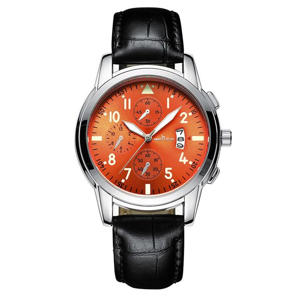male clock student men watch steel belt casual waterproof pu leather orange clock color keep in touch brand new men watchs, Slivery;brown
male clock student men watch steel belt casual waterproof pu leather orange clock color keep in touch brand new men watchs, Slivery;brown