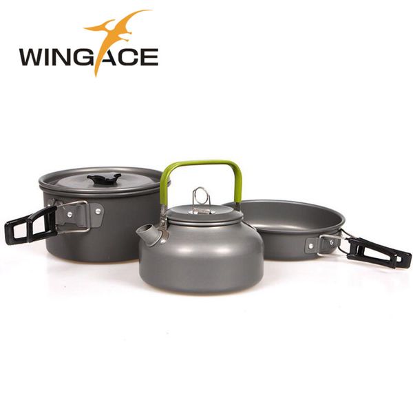 wingace hiking camping cookware pots pans alumina picnic tableware for trekking backpackin outdoor frying pans pot
wingace hiking camping cookware pots pans alumina picnic tableware for trekking backpackin outdoor frying pans pot