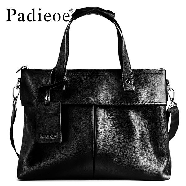 2017 men bag padieoe design men's briefcase genuine leather 14" lapportfolio bag shoulder for male crossbody
2017 men bag padieoe design men's briefcase genuine leather 14" lapportfolio bag shoulder for male crossbody