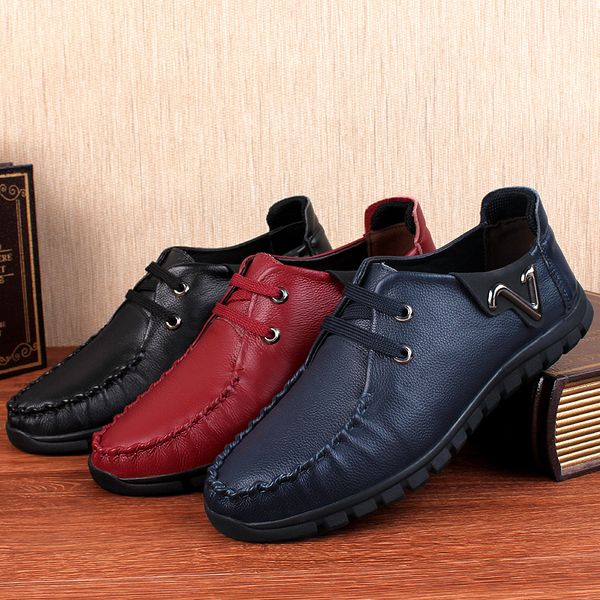 2019 new men's shoes for man casual shoes leather flat sneakers oxford men plus big size fashion business formal, Black
2019 new men's shoes for man casual shoes leather flat sneakers oxford men plus big size fashion business formal, Black