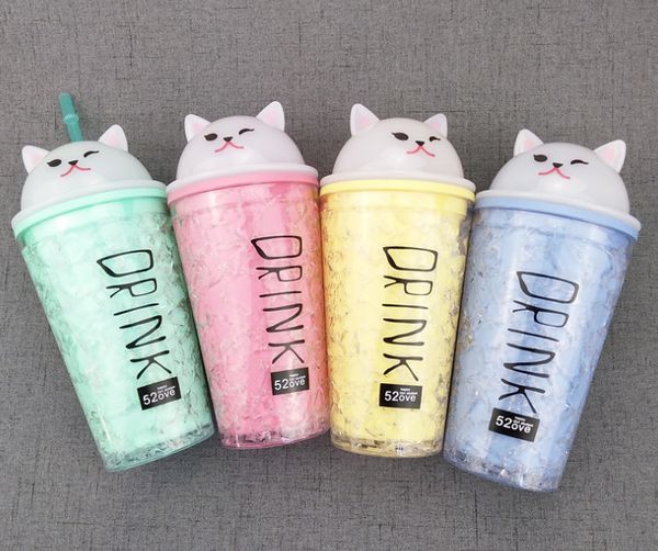 the latest 15.2oz double-layer plastic crushed ice cooling fast cooling sippy cup fashion cat ear cap cold drink cup, ing
the latest 15.2oz double-layer plastic crushed ice cooling fast cooling sippy cup fashion cat ear cap cold drink cup, ing